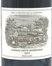 Chateau Lafite Rothschild - Pauillac 2003 - Oneiro Fine Wine