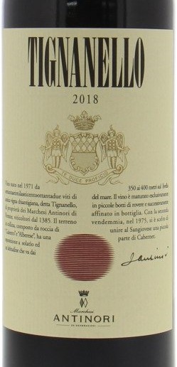 Antinori - Tignanello Toscana 2018 - Oneiro Fine Wine